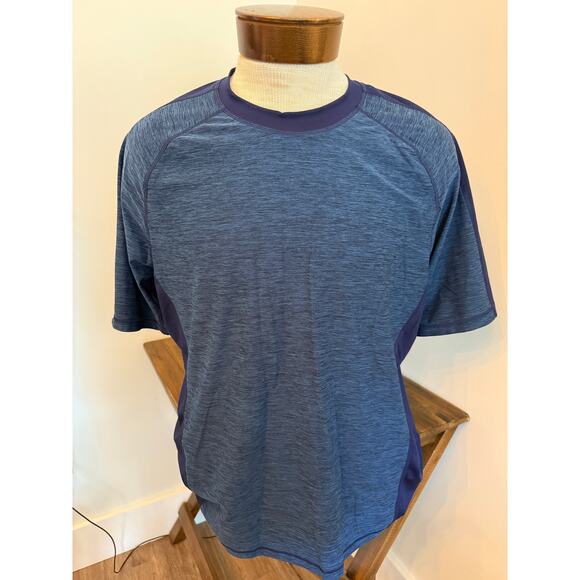 Lands’ End Blue Short Sleeve Men’s Shirt Size XL - Picture 1 of 3